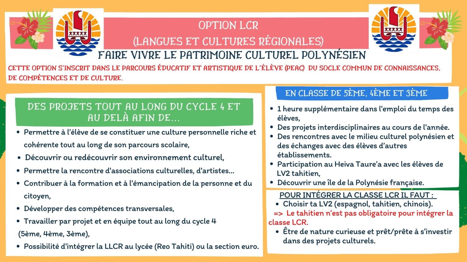 Informations La Mennais – Collège Lycée La Mennais