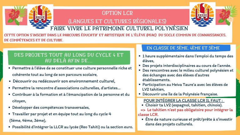 Informations La Mennais – Collège Lycée La Mennais